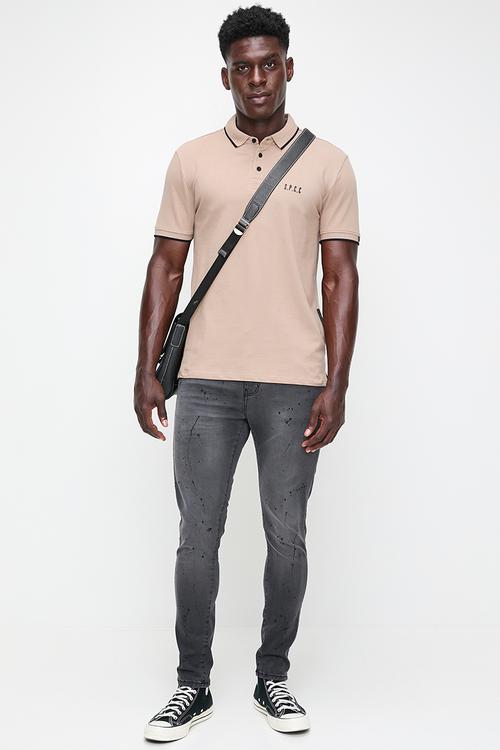 Amos Golfer  - Slimline Fit Signature Polos Nighthawk