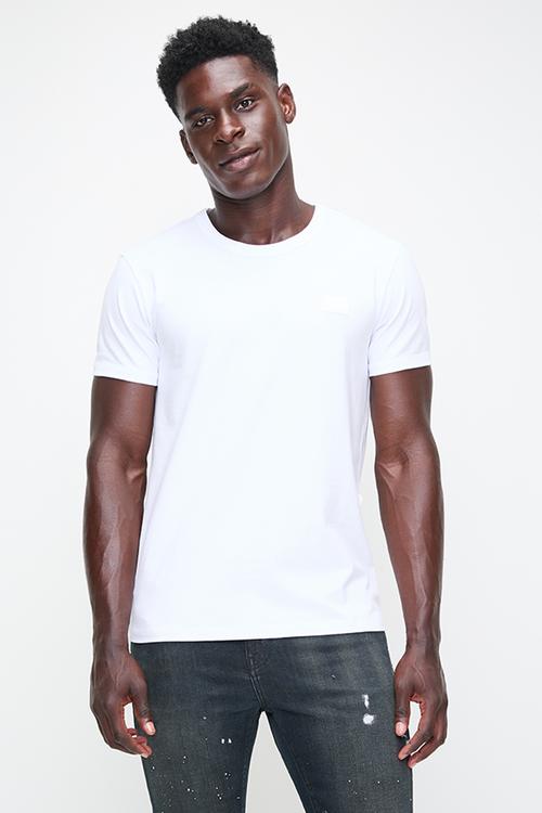 Copeland Tee  - Slimline Fit Signature Tees Optical White