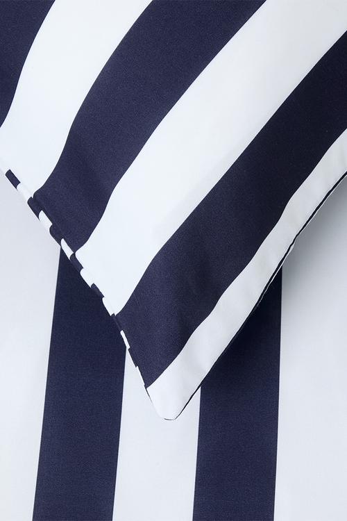 Stripe duvet cover - blue