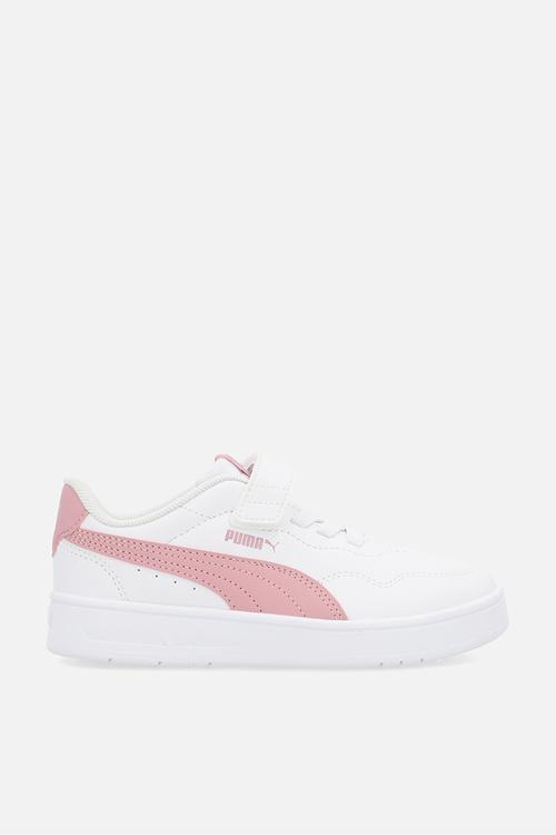 Court Lally Ac+ Ps-Puma White-Poised Pink