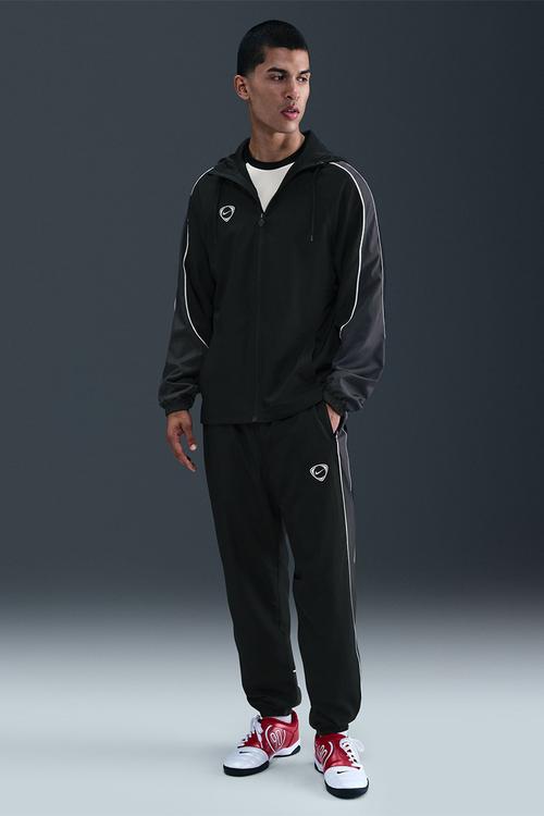 Academy+ Repel Football Woven Pants - Black/Anthracite/White/White