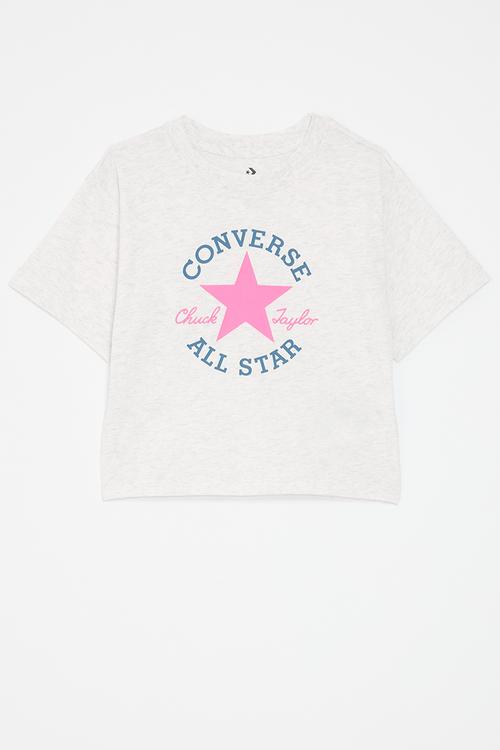 Cnvg S/S Dissected Ctp T-Shirt - Birch Heather/Slacker Blue