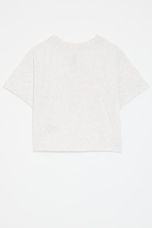Cnvg S/S Dissected Ctp T-Shirt - Birch Heather/Slacker Blue