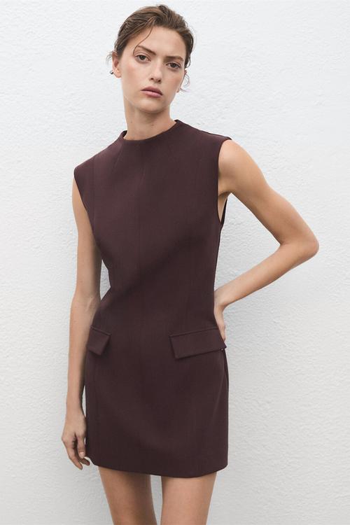 Dress melo -  brown