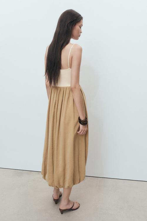 Dress almond -  mid-beige
