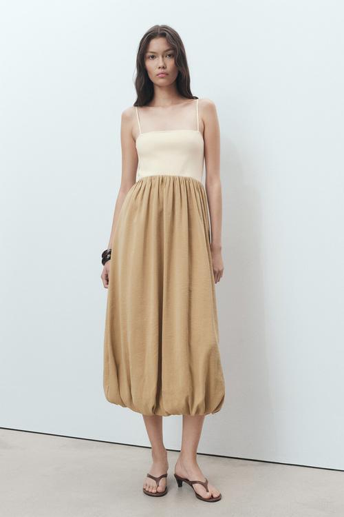 Dress almond -  mid-beige