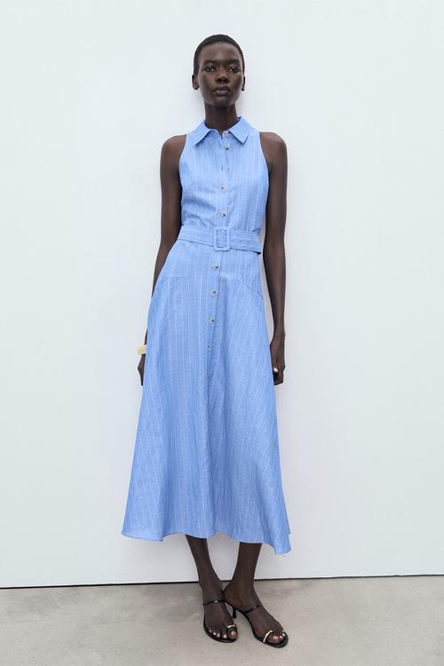 Dress dam  -  medium blue