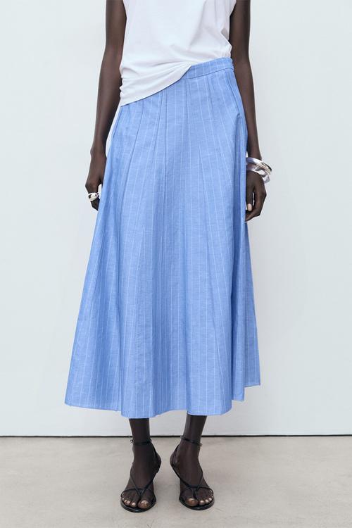 Skirt dam -  medium blue