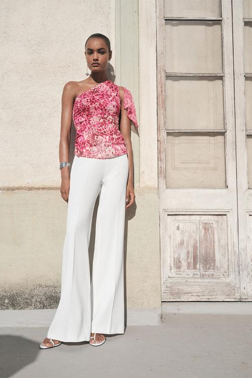 Top corinne - bright pink