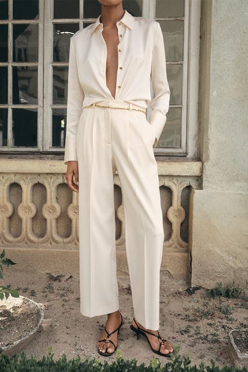 Trousers cristi -  natural