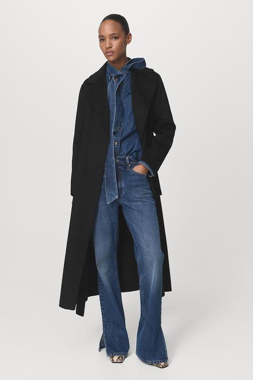 Abrigo batin - black