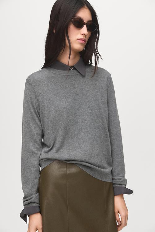 Jersey lucca - medium grey