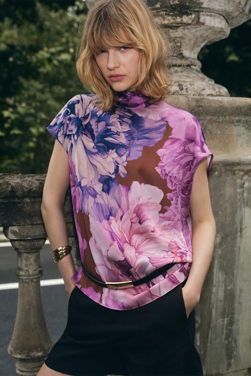 Blouse anita -  mid-purple