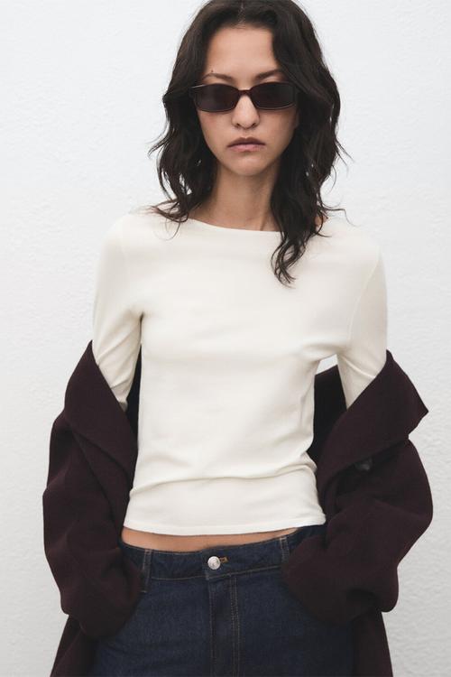 Jersey rira - light beige