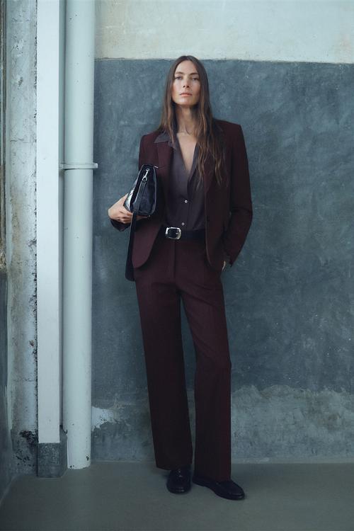 Americana bergen - dark red