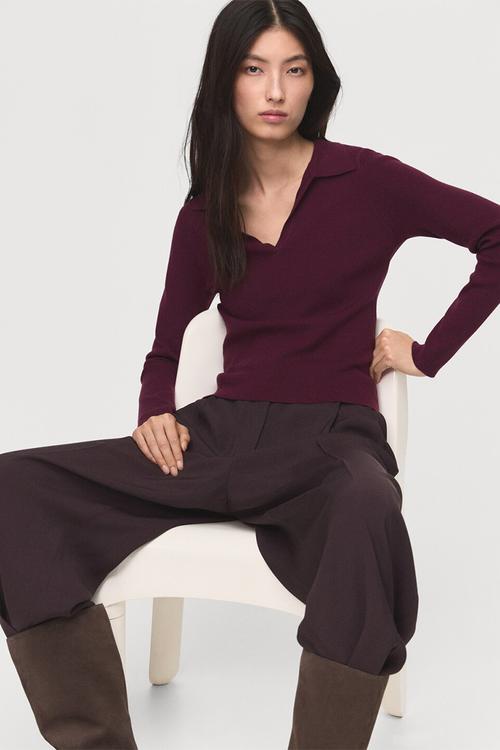 Jersey mariele - dark red