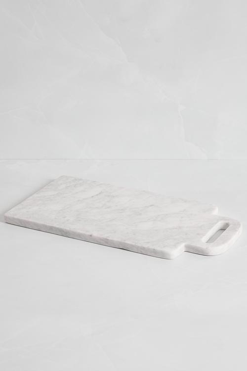Rectangle chopping board - white