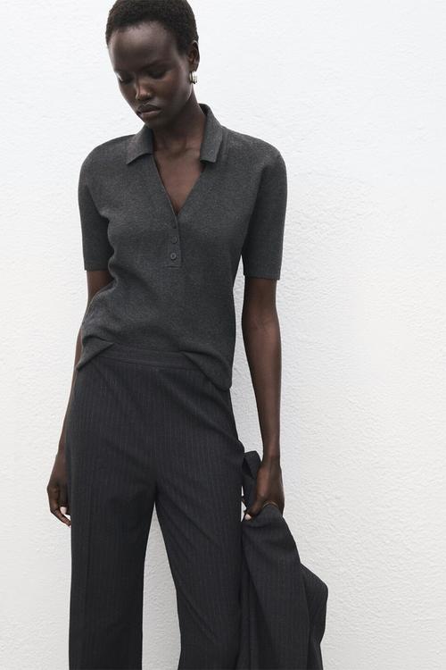 Jersey polita - medium gray