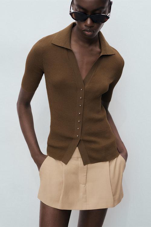 Jersey mocha - dark brown