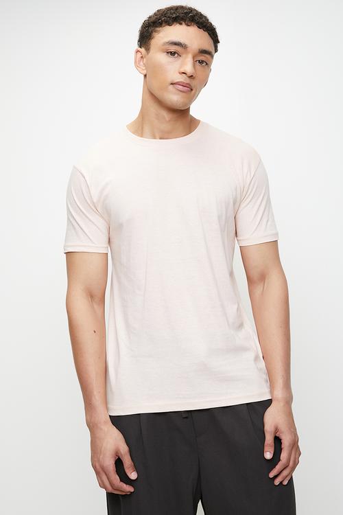 Crew Neck T-Shirt - Summer Pink