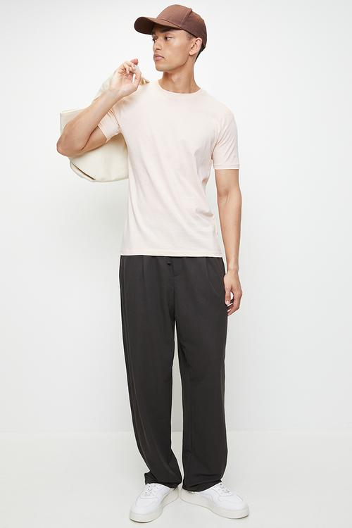 Crew Neck T-Shirt - Summer Pink