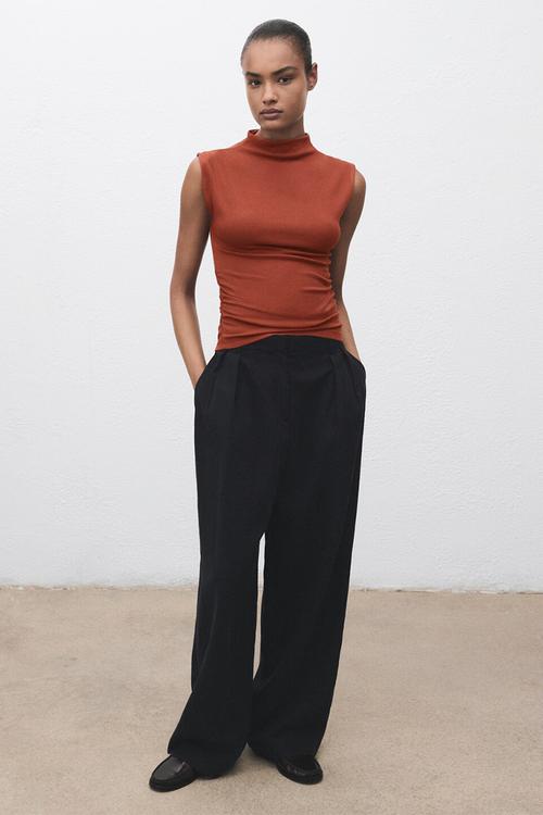 T-shirt julia -  dark red