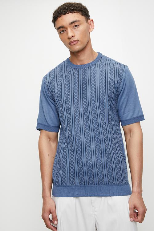 Crew Neck - Blue