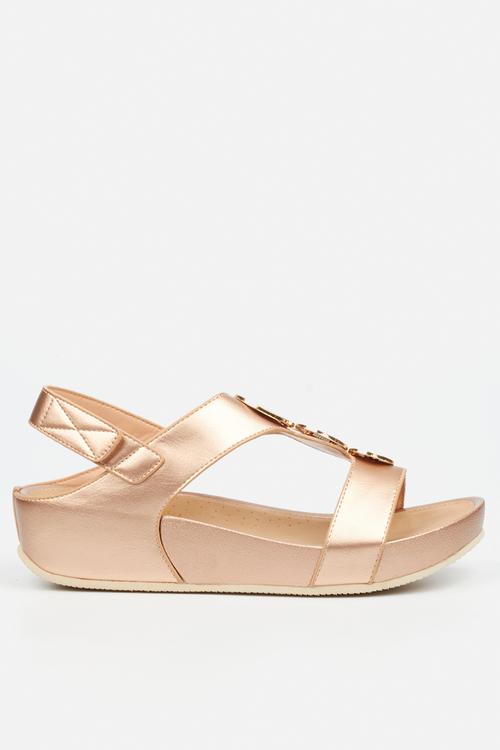 Delia 15 Open Toe Slingback - Champagne