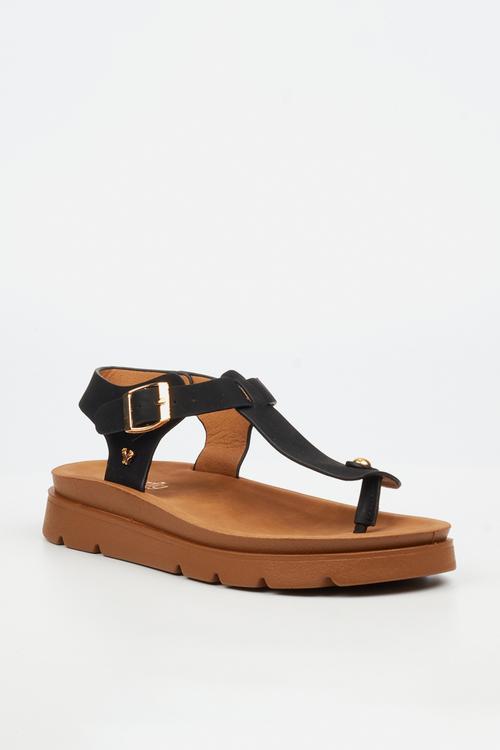 Nolah 1 T-Bar Ankle Strap - Black