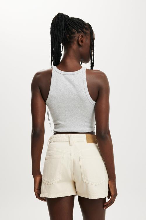 Original denim short - bone