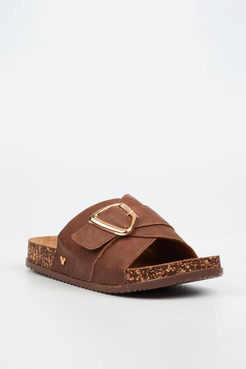 Leya 1 Slide - Brown