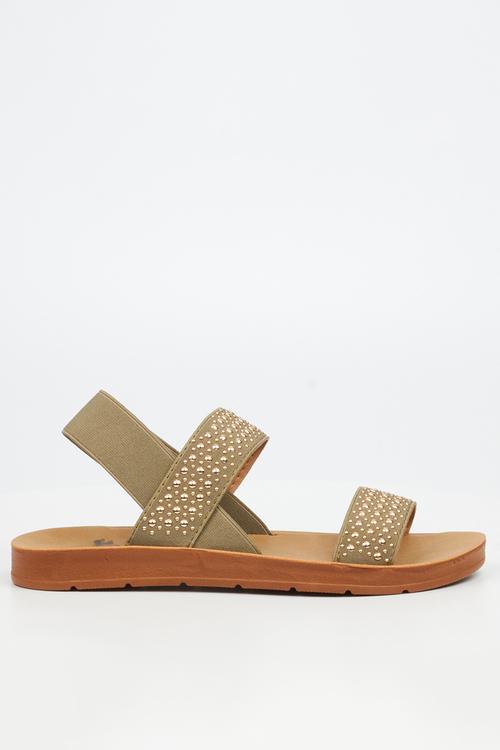 Zina 23 Open Toe Slingback - Green