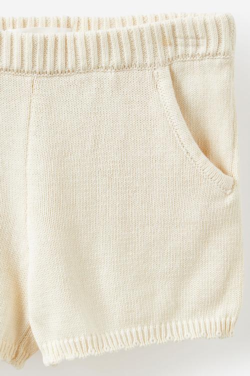 Camie knit short - dark vanilla