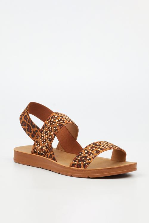 Zina 23 Open Toe Slingback - Multi