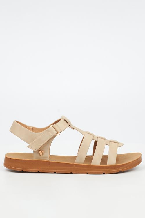 Zina 24 Open Toe Ankle Strap - Neutral
