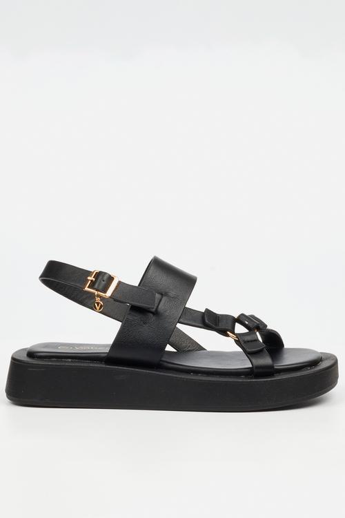 COCONUT 33 Thick Slingback Sandal - Black