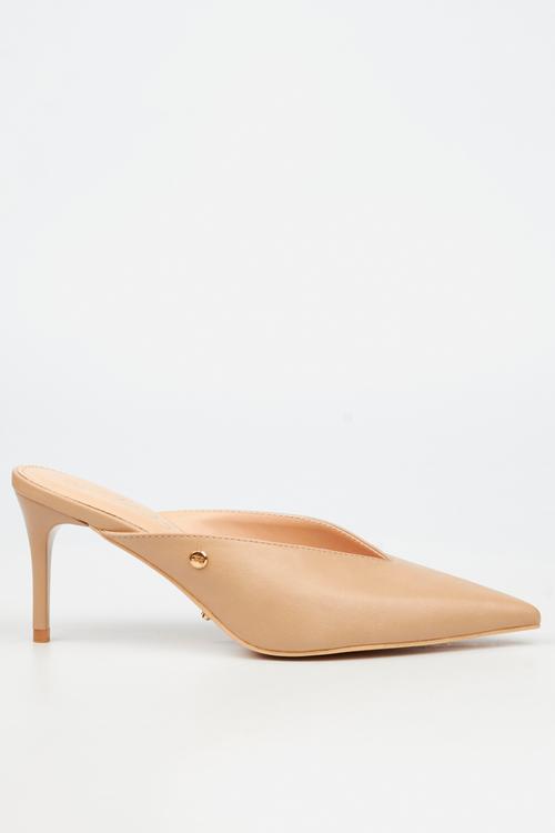 Gallery 3 bow mule heel - neutral