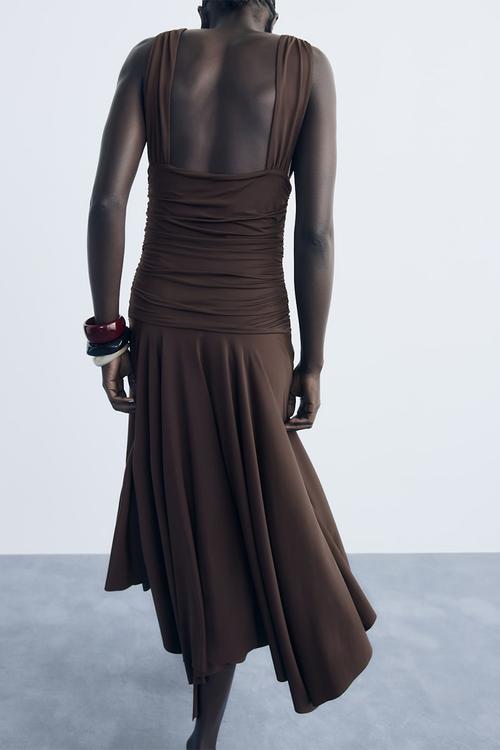 Dress myri -  brown