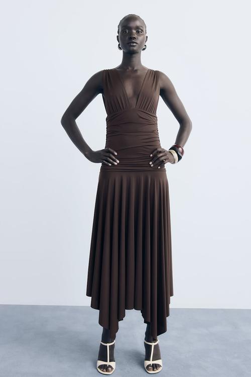 Dress myri -  brown