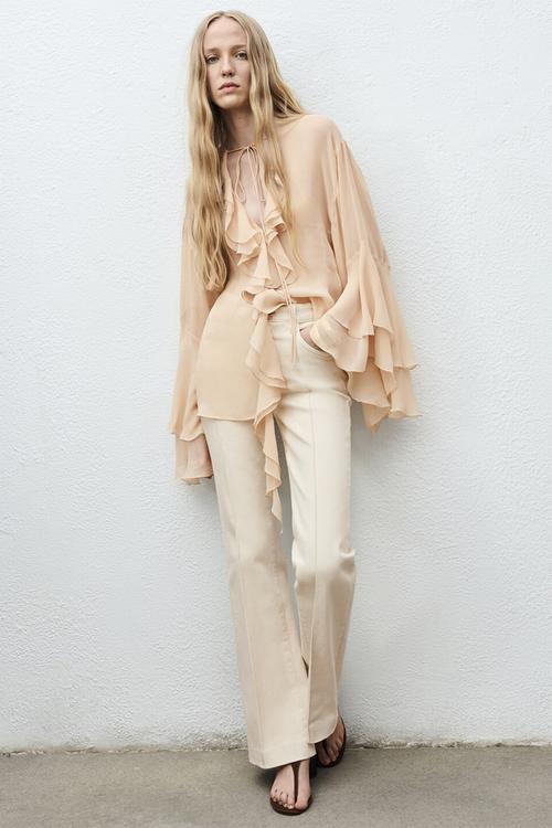 Jeans Amelia - Light Beige