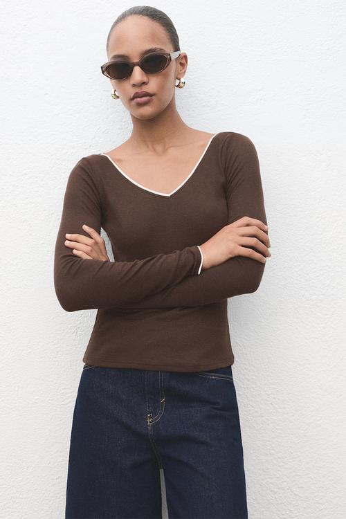 Camiseta janet - brown