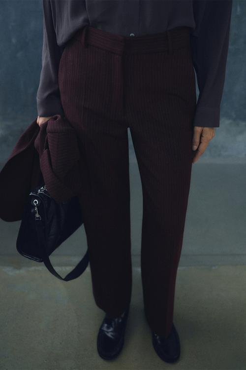 Pantalon bergen - dark red