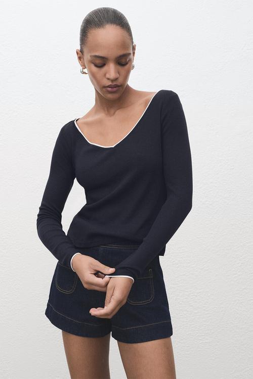 Camiseta janet - midnight navy