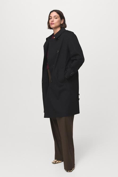 Trench polana - black