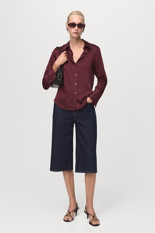 Shirt ideale  -  dark red