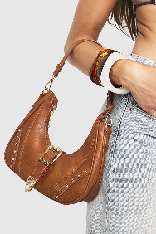 Western detail grab bag - tan