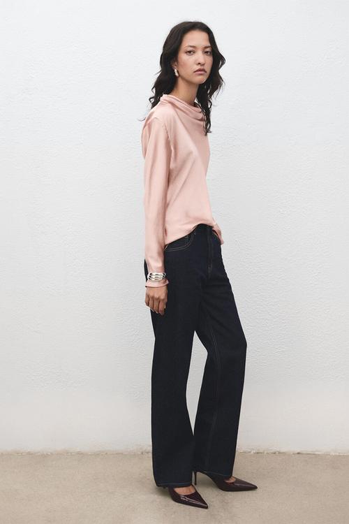 Blouse marto - light pastel pink