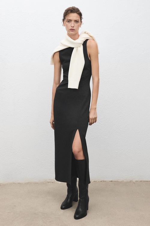 Dress memphis  - gray