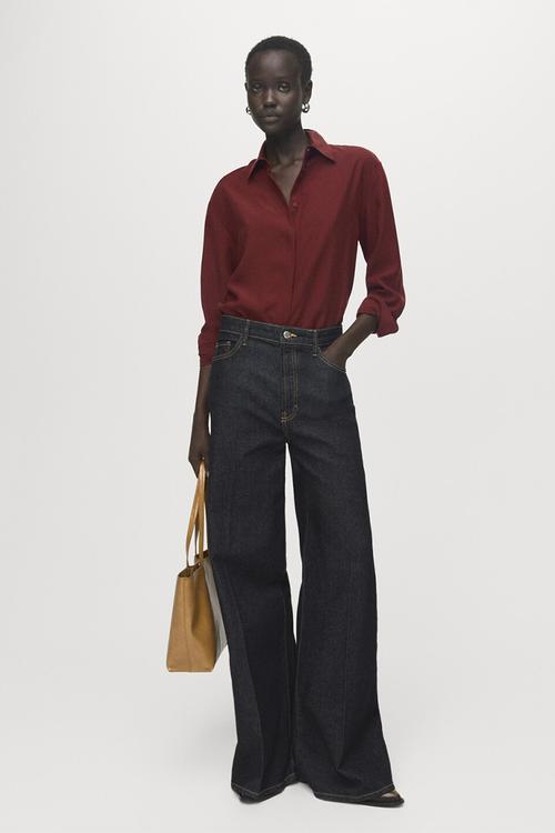 Camisa lima - dark red