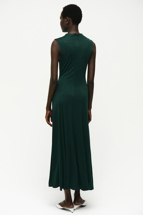 Dress godeti -  dark green